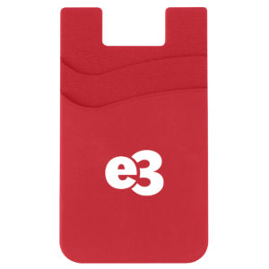 Dual Pocket Silicone Phone Wallet