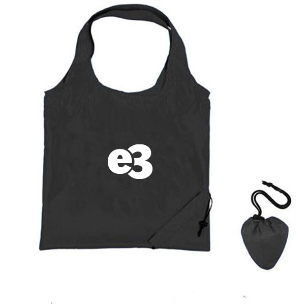 Bungalow Foldaway polyester Shopping Tote Bag JY8319