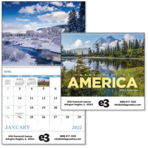 Spiral Landscapes of America Scenic Appointment Calendar – 7001