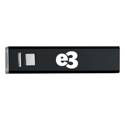 UL Listed 2200 mAh On-The-Go Portable Charger - 2625UL - Black