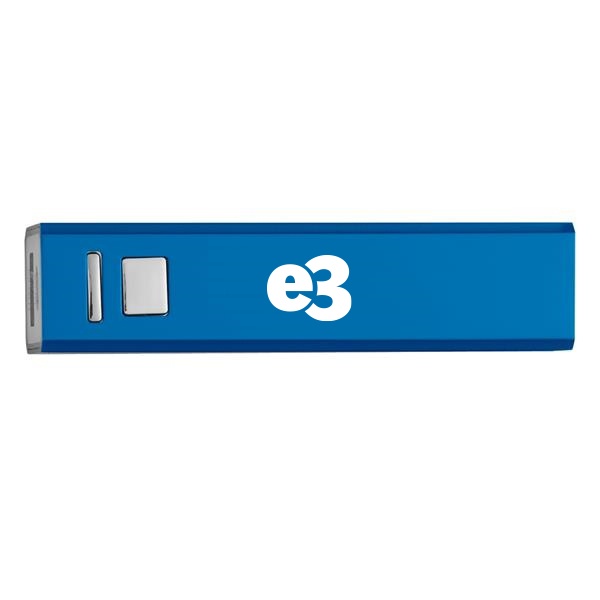 UL Listed 2200 mAh On-The-Go Portable Charger - 2625UL - Blue