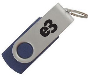 USB Memory Flash Drive Rotating Swivel USB Drive
